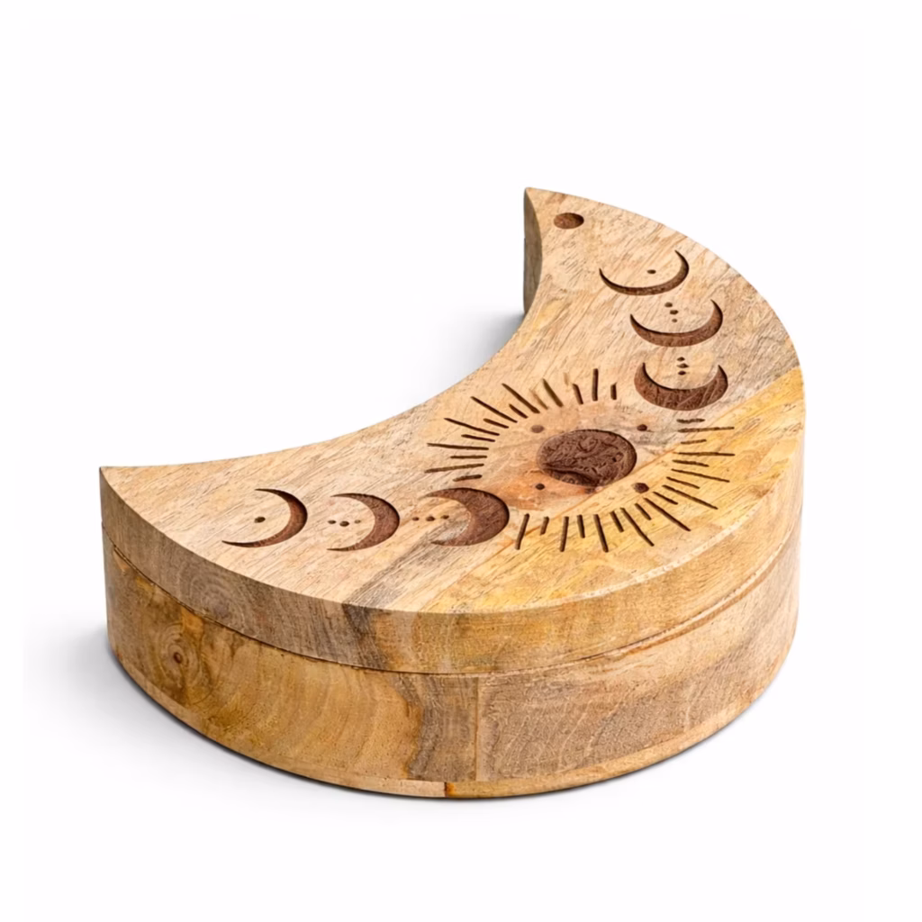 Moon Shaped Sliding Box | www.artisangoods.co.uk 2 Moon Shaped Sliding Box | www.artisangoods.co.uk 2