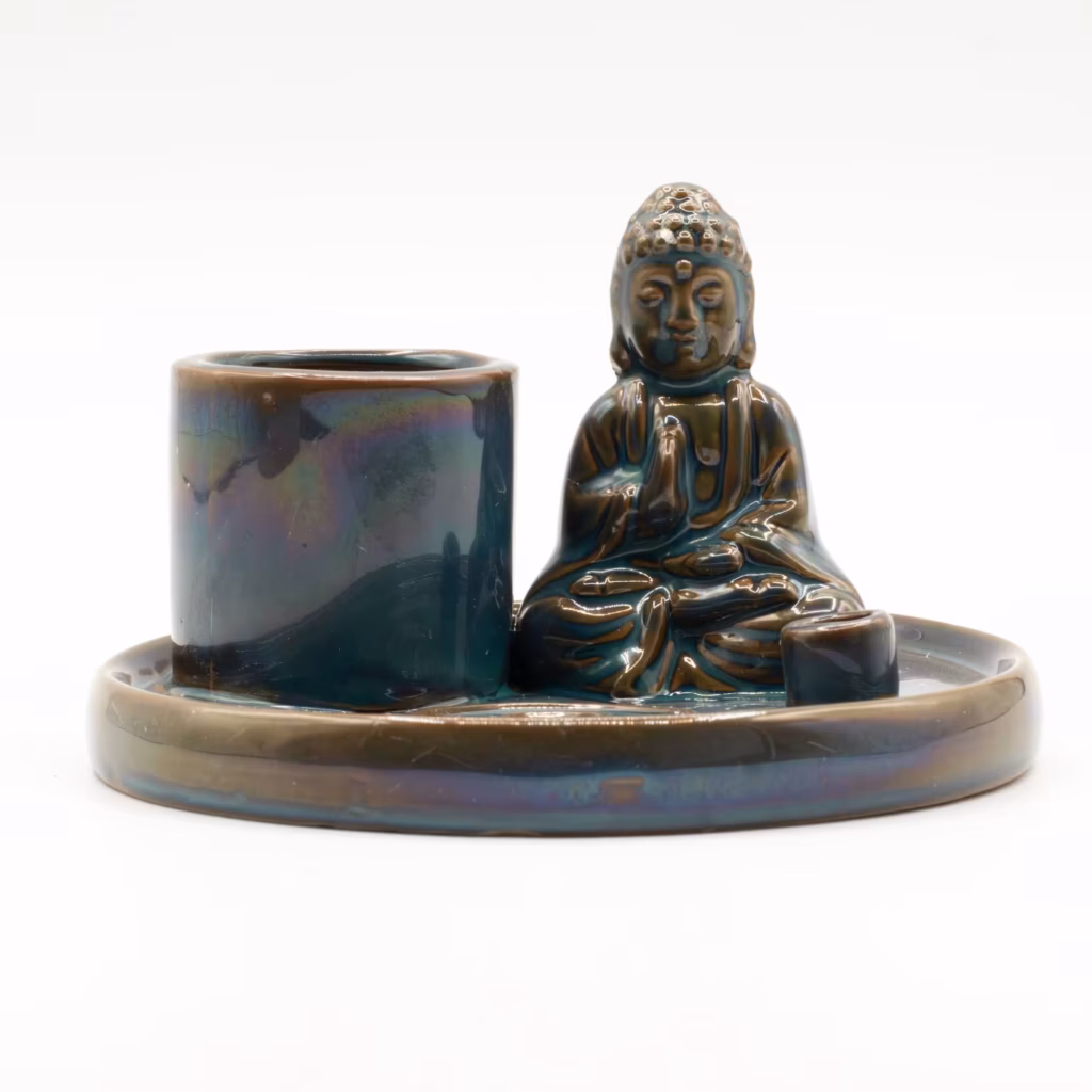 Multi Purpose Buddha Incense Plate – Ceramic Blue | www.artisangoods.co.uk 5 Multi Purpose Buddha Incense Plate – Ceramic Blue | www.artisangoods.co.uk 5