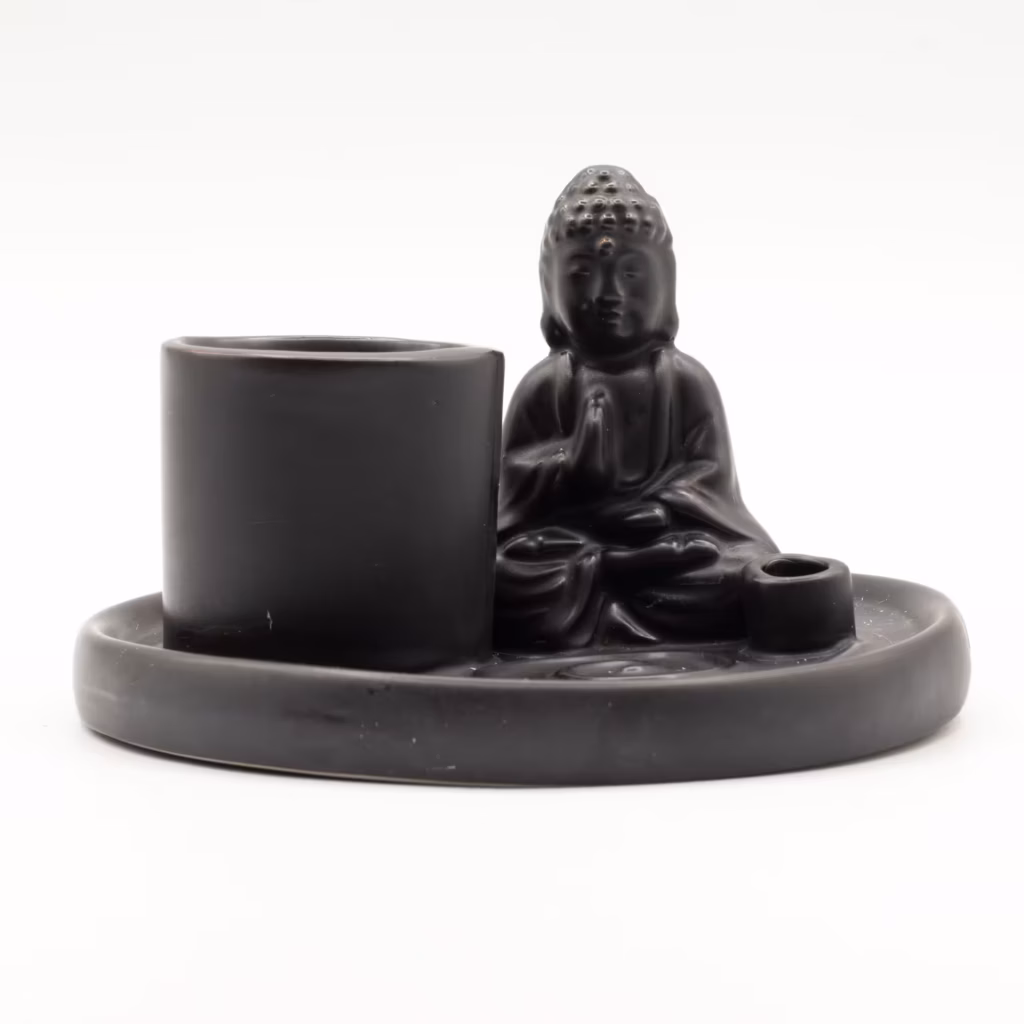 Multi Purpose Buddha Incense Plate – Ceramic Matt Black | www.artisangoods.co.uk 8 Multi Purpose Buddha Incense Plate – Ceramic Matt Black | www.artisangoods.co.uk 8
