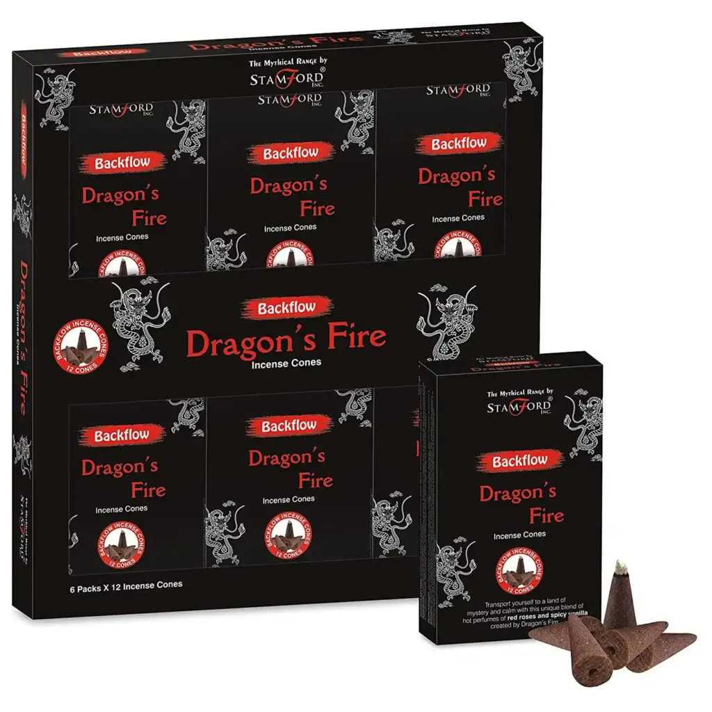 Mythical Backflow Cones – Dragon Fire | www.artisangoods.co.uk 2