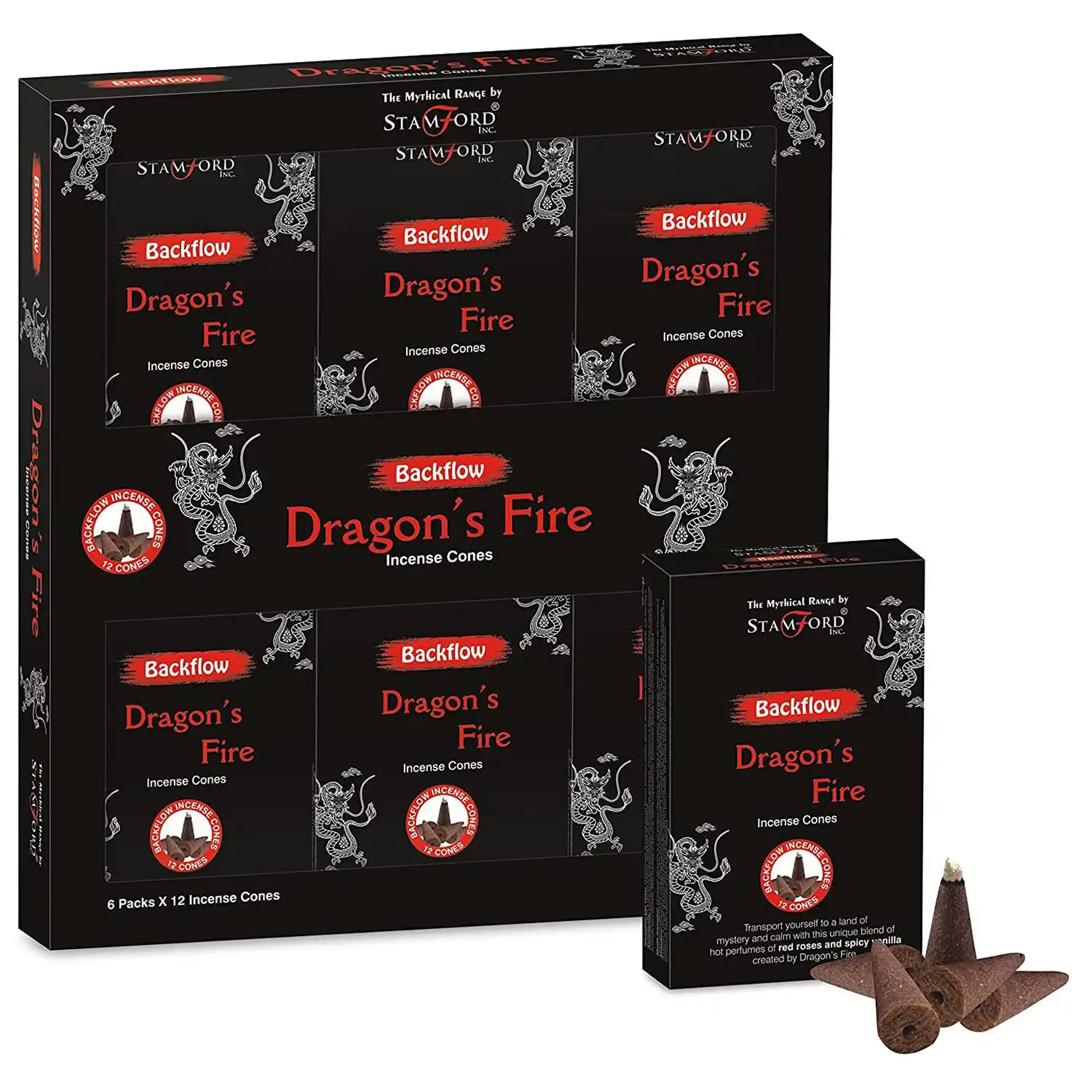Mythical Backflow Cones – Dragon Fire | www.artisangoods.co.uk 3 Mythical Backflow Cones – Dragon Fire | www.artisangoods.co.uk 2