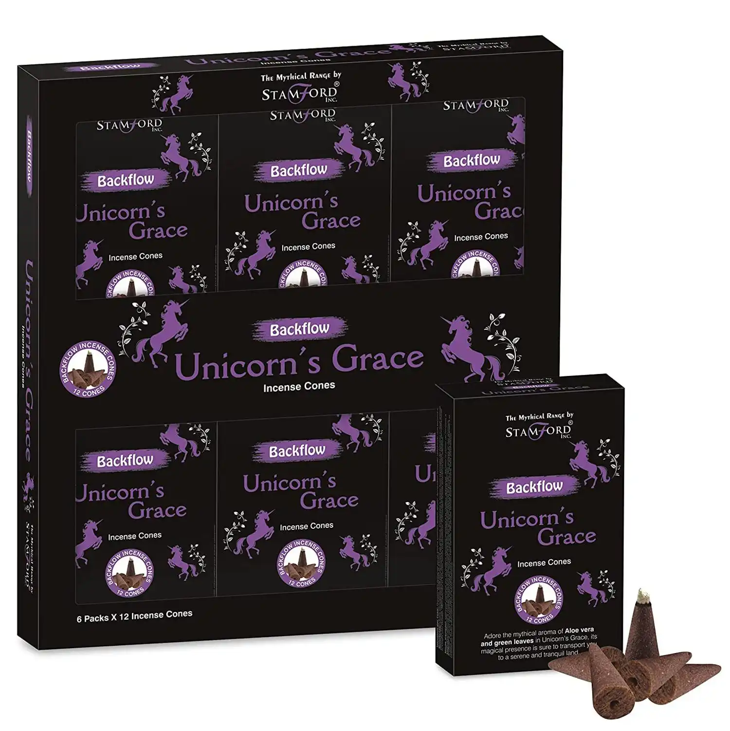Mythical Backflow Cones – Unicorn Grace | www.artisangoods.co.uk 3 Mythical Backflow Cones – Unicorn Grace | www.artisangoods.co.uk 2