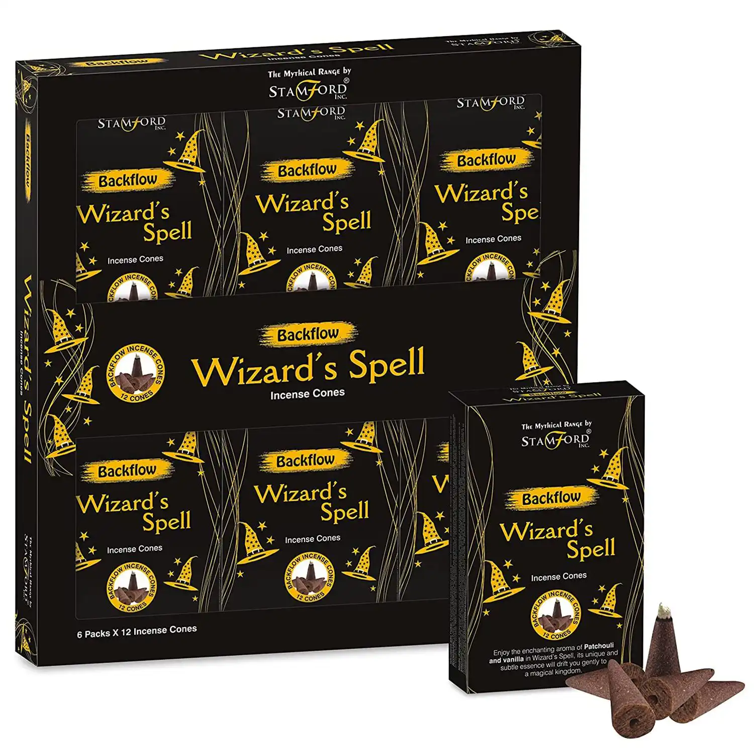 Mythical Backflow Cones – Wizard Spell | www.artisangoods.co.uk 3 Mythical Backflow Cones – Wizard Spell | www.artisangoods.co.uk 2
