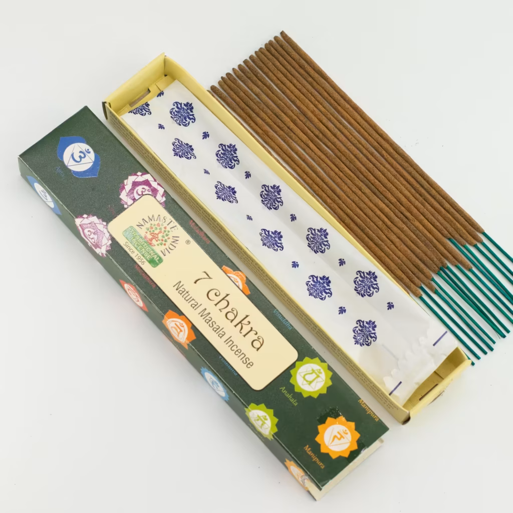 Namaste Mandala Masala Incense – 7 Chakra | www.artisangoods.co.uk 4 Namaste Mandala Masala Incense – 7 Chakra | www.artisangoods.co.uk 4