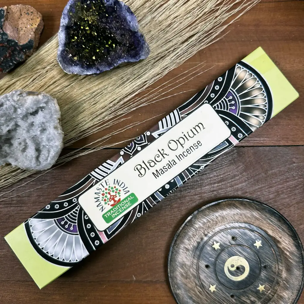 Namaste Mandala Masala Incense – Black Opium | www.artisangoods.co.uk 2