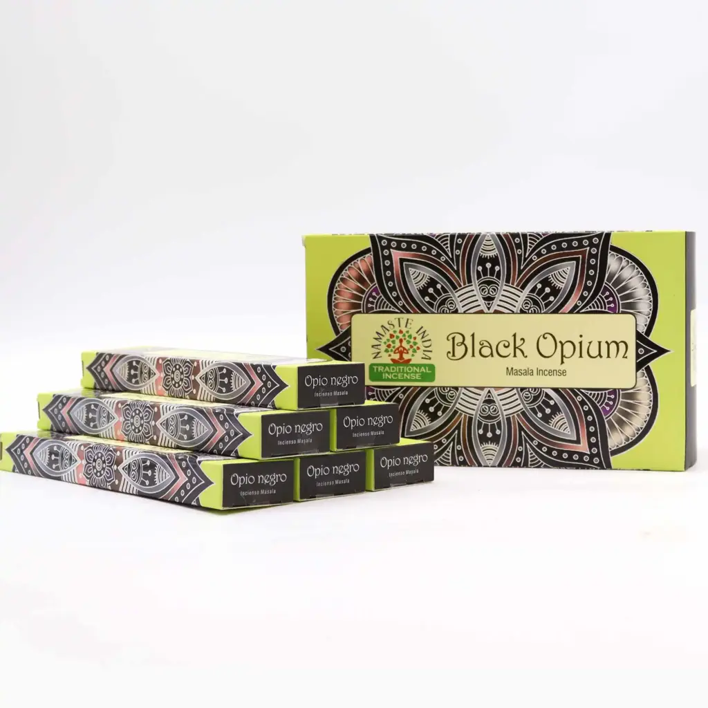 Namaste Mandala Masala Incense – Black Opium | www.artisangoods.co.uk 4
