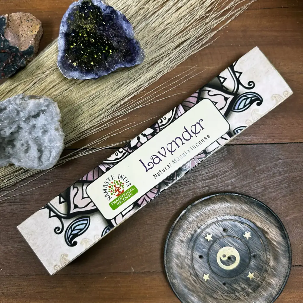 Namaste Mandala Masala Incense – Lavender | www.artisangoods.co.uk 2