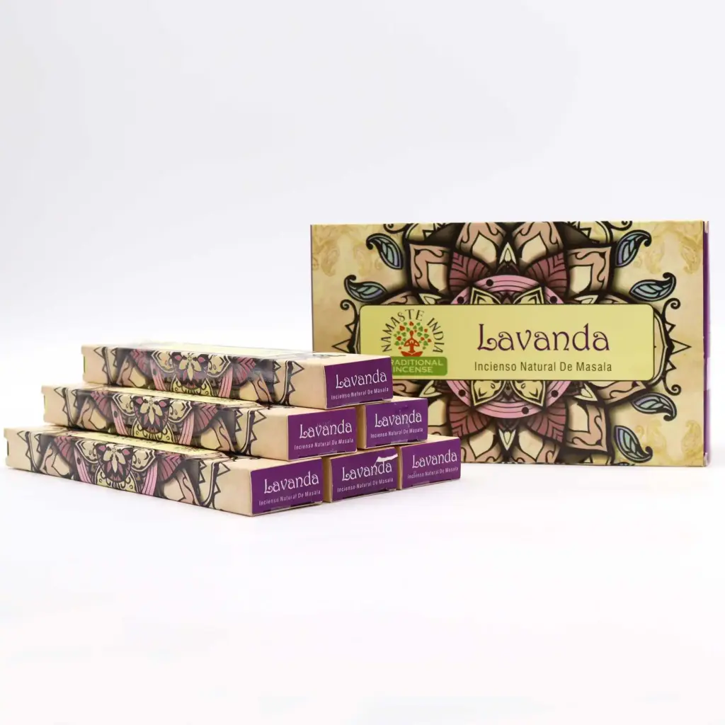 Namaste Mandala Masala Incense – Lavender | www.artisangoods.co.uk 4