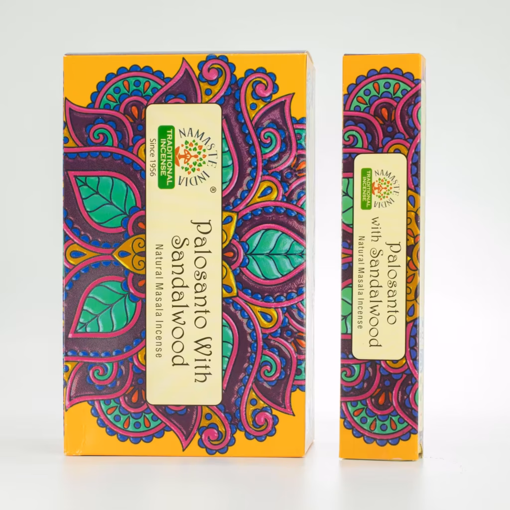 Namaste Mandala Masala Incense – Palo Santo with Sandalwood | www.artisangoods.co.uk 3