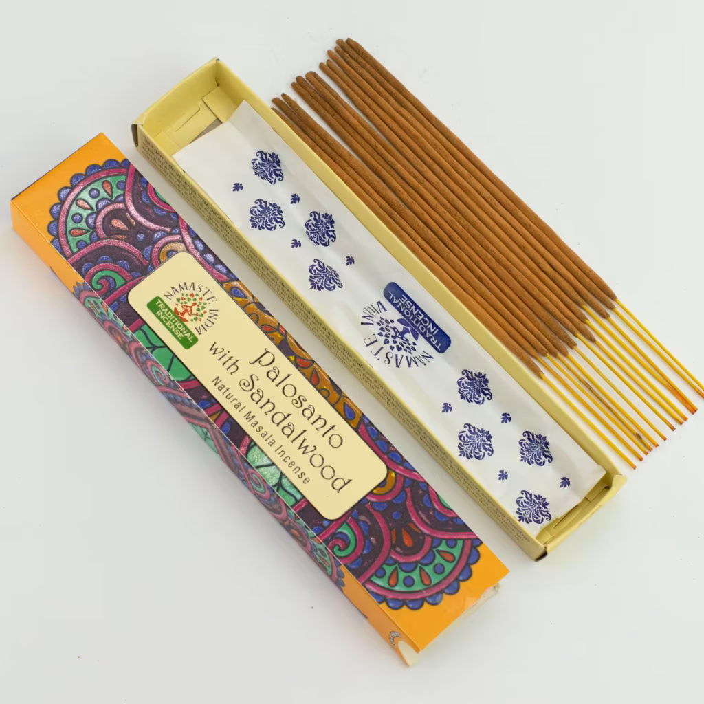 Namaste Mandala Masala Incense – Palo Santo with Sandalwood | www.artisangoods.co.uk