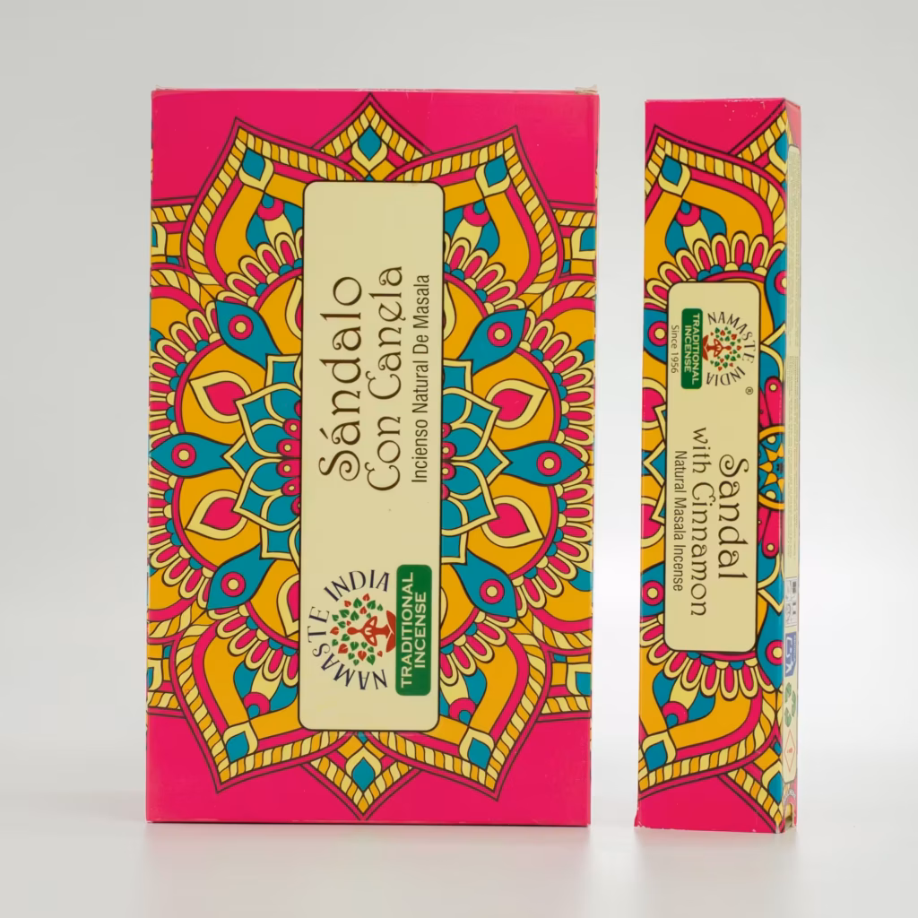 Namaste Mandala Masala Incense – Sandal with Cinnamon | www.artisangoods.co.uk 5