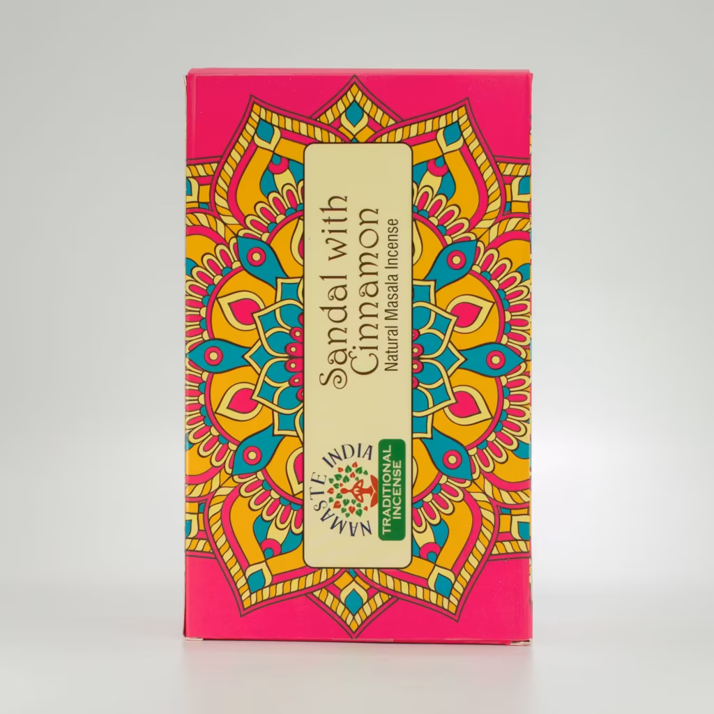 Namaste Mandala Masala Incense – Sandal with Cinnamon | www.artisangoods.co.uk 4