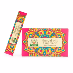 Namaste Mandala Masala Incense – Sandal with Cinnamon | www.artisangoods.co.uk 3