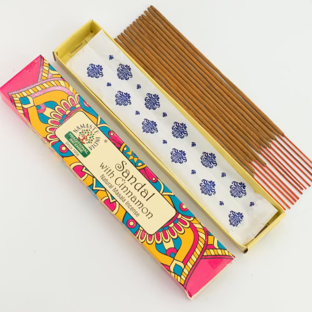Namaste Mandala Masala Incense – Sandal with Cinnamon | www.artisangoods.co.uk