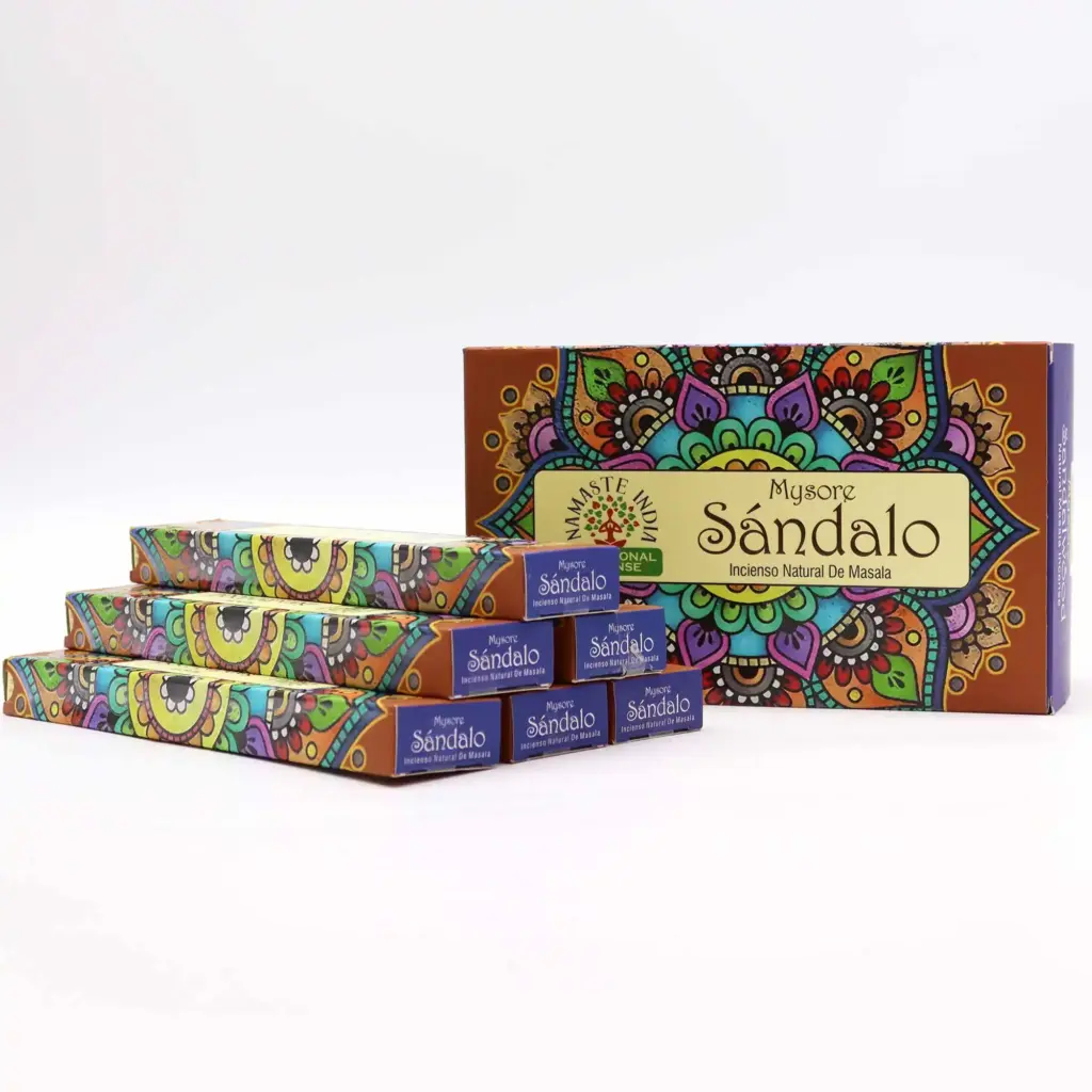 Namaste Mandala Masala Incense – Sandalwood | www.artisangoods.co.uk 4