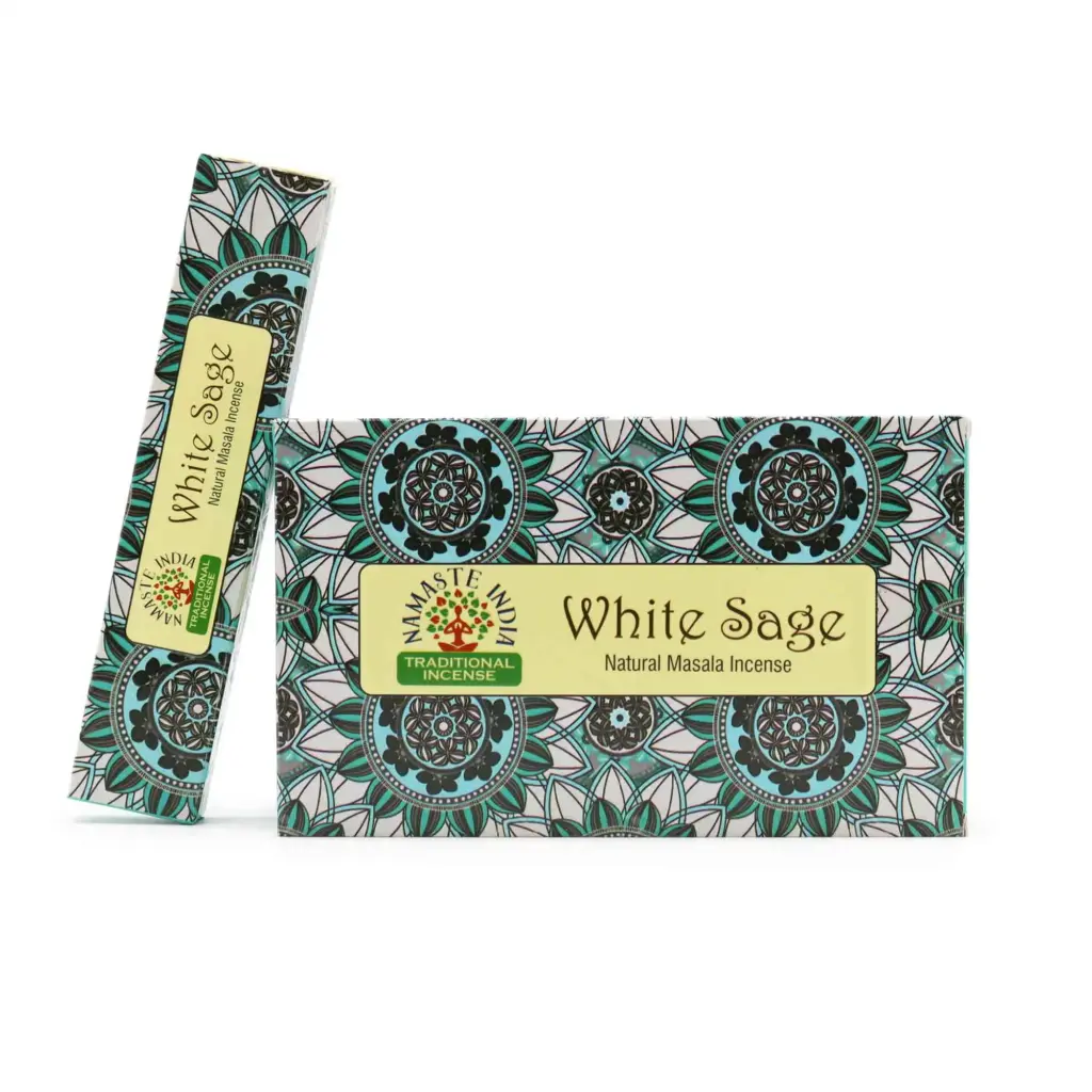 Namaste Mandala Masala Incense – White Sage | www.artisangoods.co.uk 3