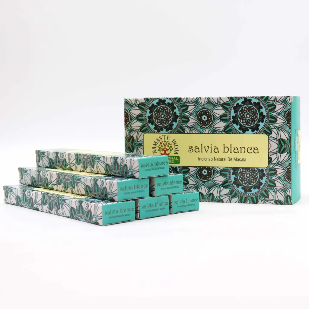 Namaste Mandala Masala Incense – White Sage | www.artisangoods.co.uk 4