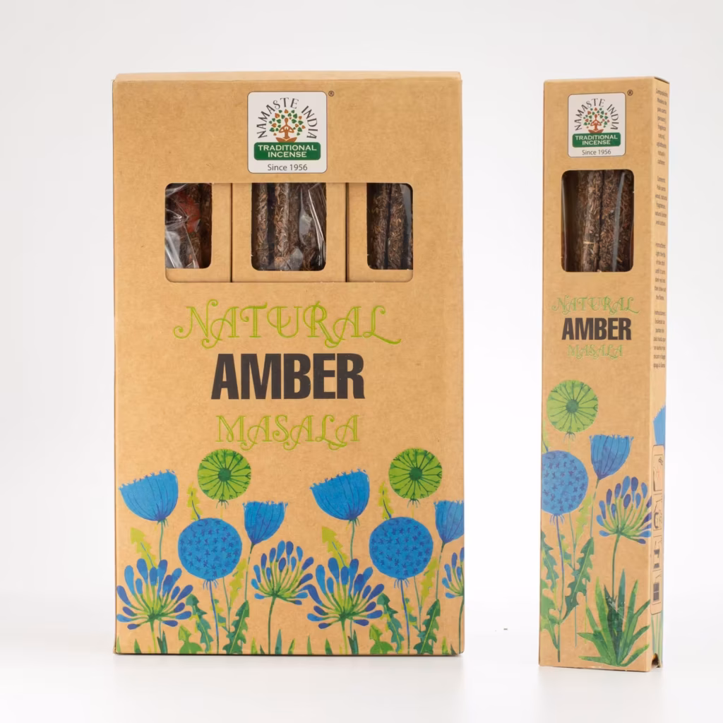 Natural Botanical Masala Incense – Amber | www.artisangoods.co.uk 4