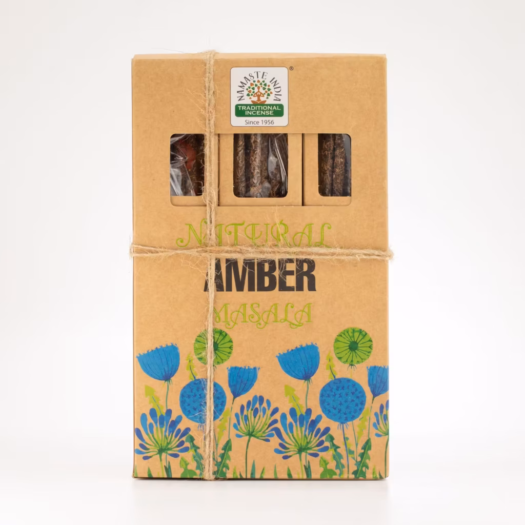 Natural Botanical Masala Incense – Amber | www.artisangoods.co.uk