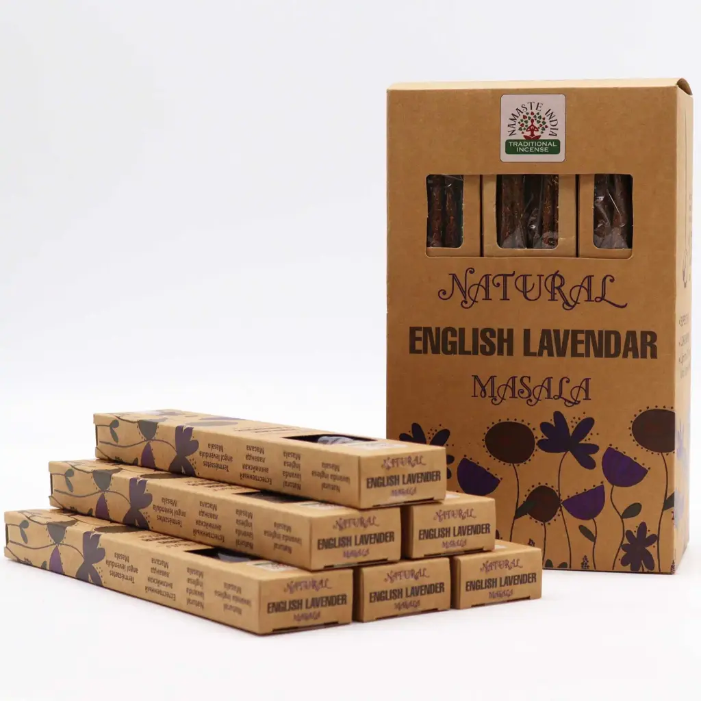 Natural Botanical Masala Incense – English Lavender | www.artisangoods.co.uk 3 Natural Botanical Masala Incense – English Lavender | www.artisangoods.co.uk 3