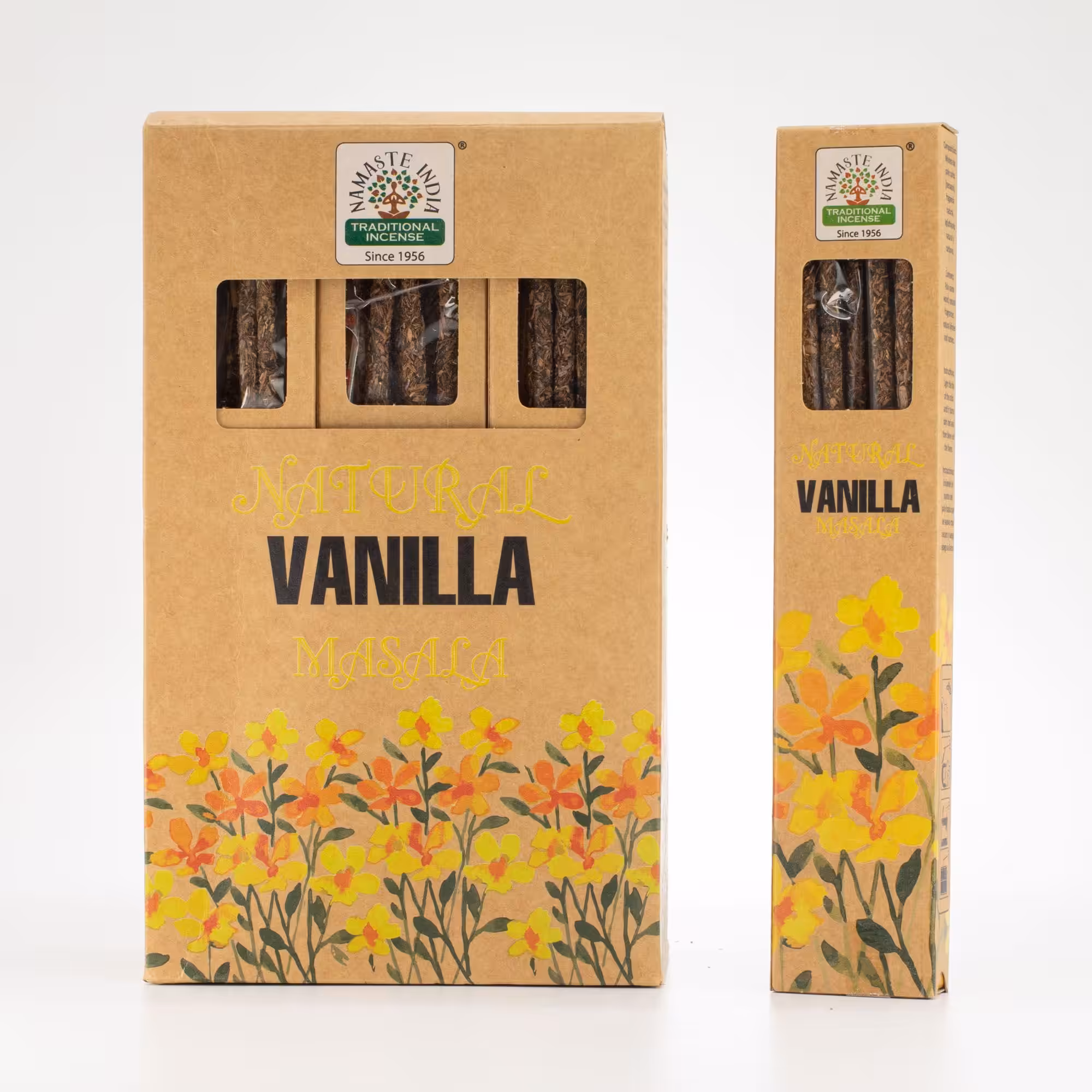 Natural Botanical Masala Incense – Vanilla | www.artisangoods.co.uk 6 Natural Botanical Masala Incense - Vanilla - Image 5