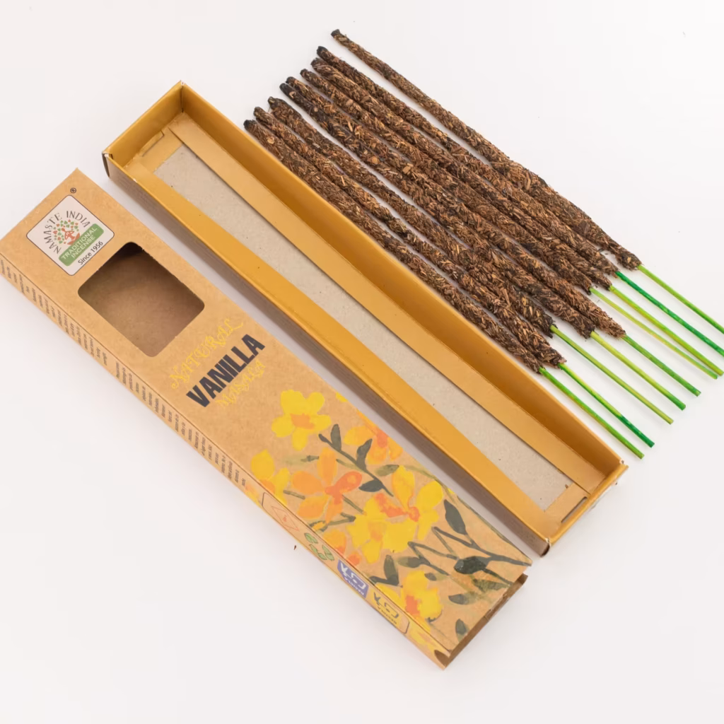 Natural Botanical Masala Incense – Vanilla | www.artisangoods.co.uk