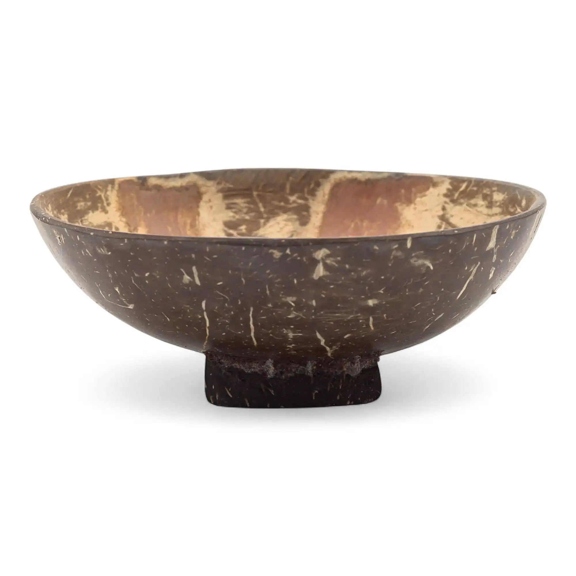 Natural Coconut Soap Dish - Round - 11cm