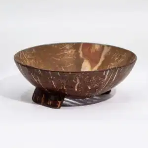 Natural Coconut Soap Dish - Round - 11cm