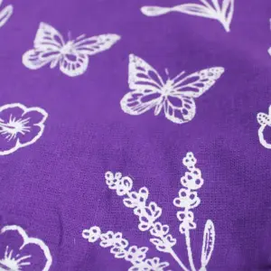 Natural Jute Cotton Gift Bag – Lavender Lining – Small | www.artisangoods.co.uk 5