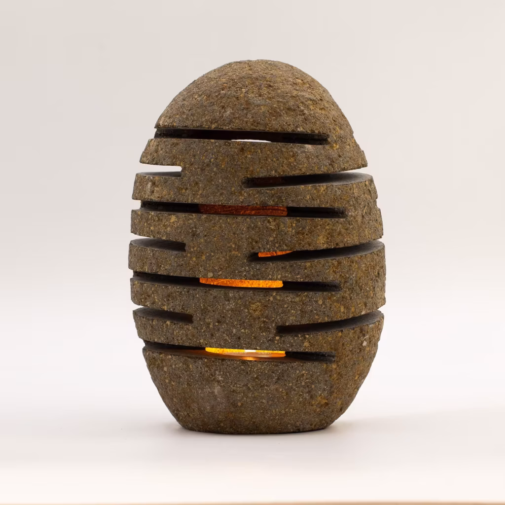 Natural Riverstone Candle Holder – Standing Stone Cut (10x13x22cm) | www.artisangoods.co.uk 3 Natural Riverstone Candle Holder – Standing Stone Cut (10x13x22cm) | www.artisangoods.co.uk 3