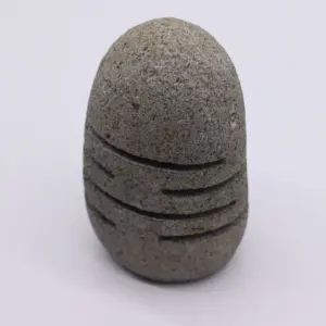 Natural Riverstone Candle Holder – Standing Stone Cut | www.artisangoods.co.uk 2