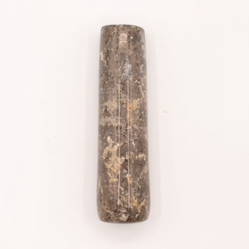 Natural Riverstone Decorative Pestle & Mortar- Large (aprox 15x12cm) | www.artisangoods.co.uk 4