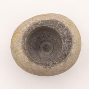 Natural Riverstone Decorative Pestle & Mortar- Large (aprox 15x12cm) | www.artisangoods.co.uk 3