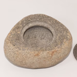 Natural Riverstone Grounding Pot – Large (aprox 15x12cm) | www.artisangoods.co.uk 4