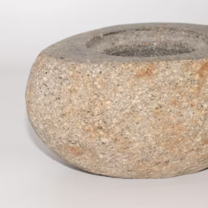 Natural Riverstone Grounding Pot – Large (aprox 15x12cm) | www.artisangoods.co.uk 7