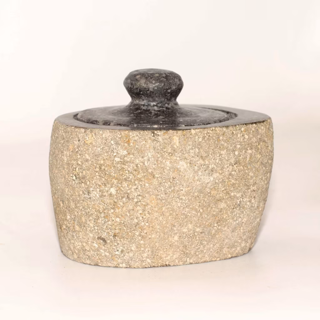 Natural Riverstone Grounding Pot – Small (aprox 9x7cm) | www.artisangoods.co.uk 9