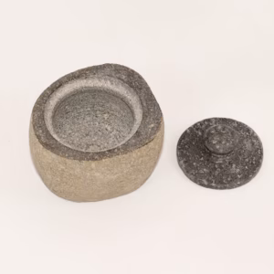 Natural Riverstone Grounding Pot – Small (aprox 9x7cm) | www.artisangoods.co.uk 4