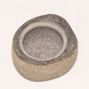 Natural Riverstone Grounding Pot – Small (aprox 9x7cm) | www.artisangoods.co.uk 3