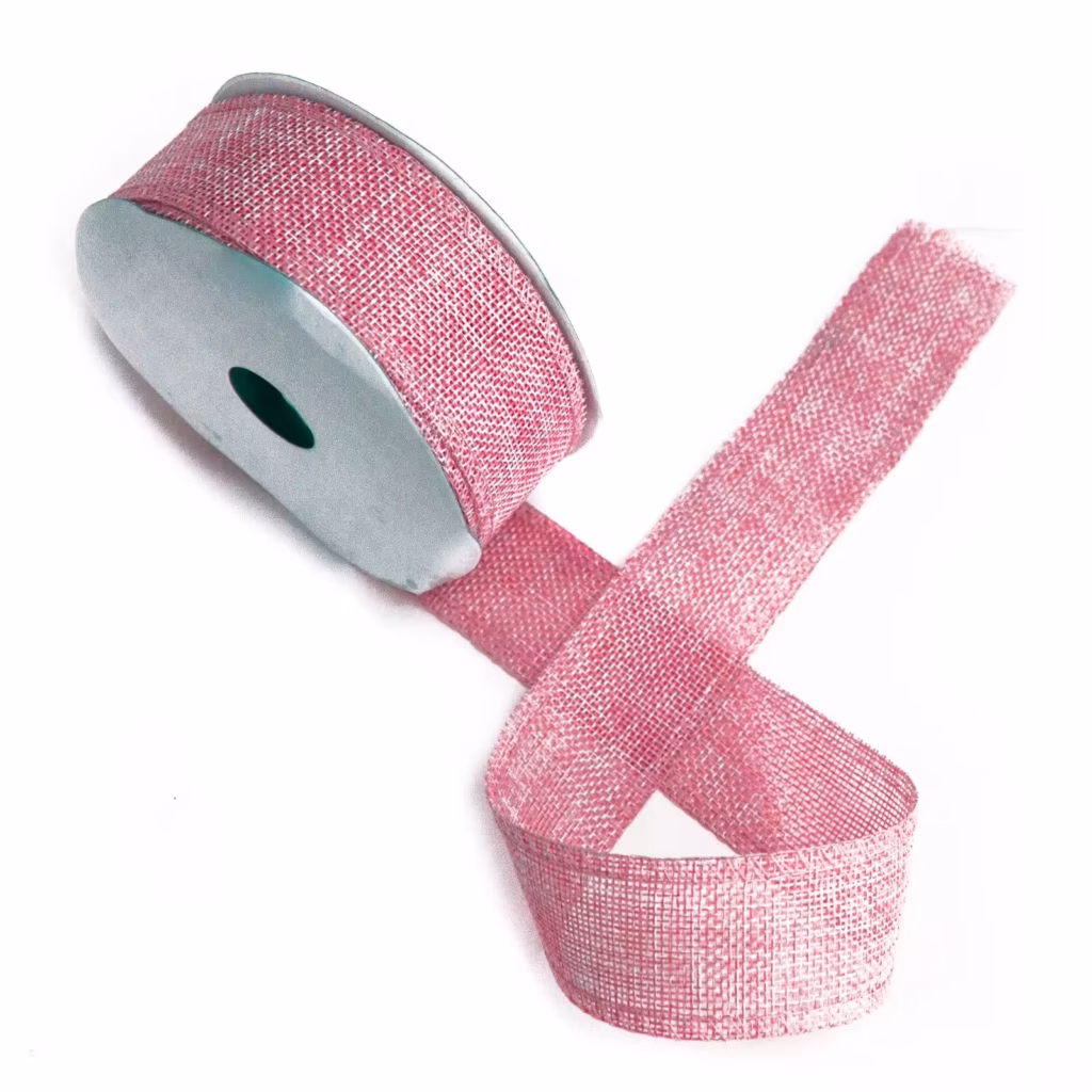Natural Texture Ribbon 38mm x 20m – Baby Pink | www.artisangoods.co.uk Natural Texture Ribbon 38mm x 20m – Baby Pink | www.artisangoods.co.uk