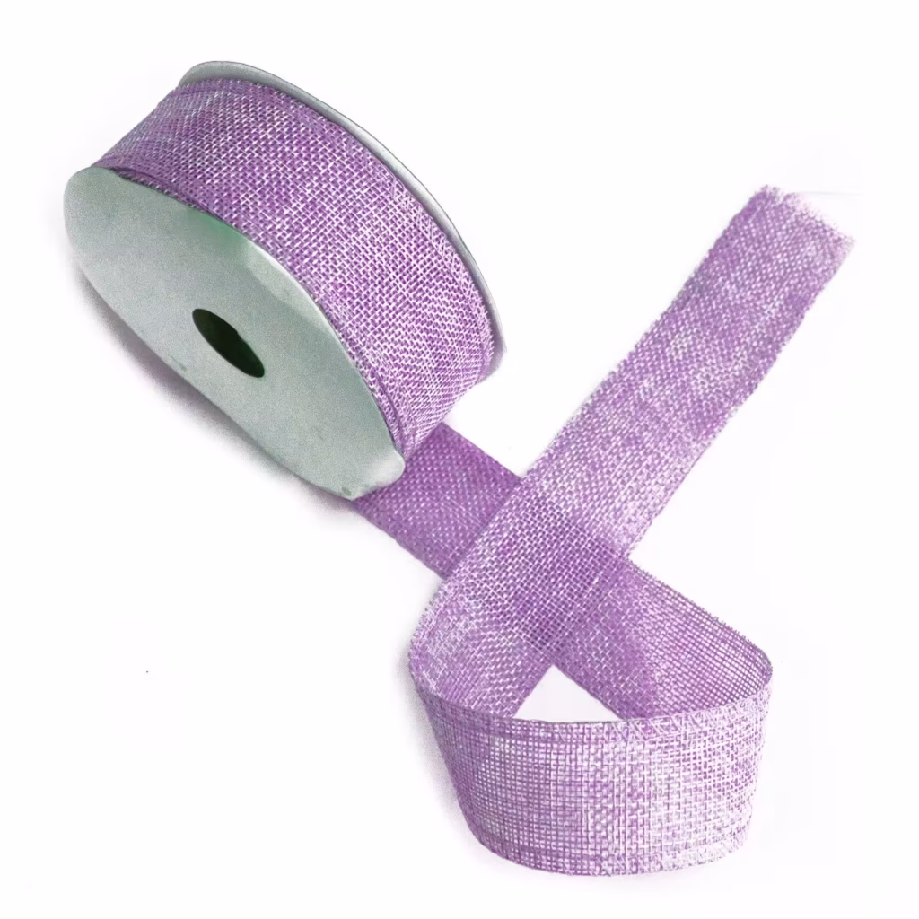 Natural Texture Ribbon 38mm x 20m – Lavender | www.artisangoods.co.uk Natural Texture Ribbon 38mm x 20m – Lavender | www.artisangoods.co.uk