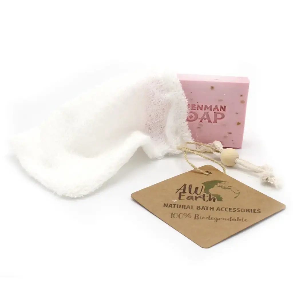 Nature Soap Bag – Bamboo | www.artisangoods.co.uk