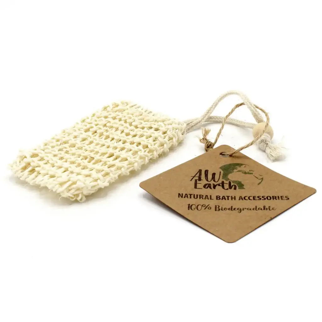 Nature Soap Bag – Sisal | www.artisangoods.co.uk