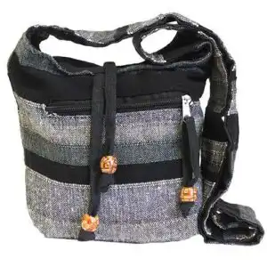 Nepal Sling Bag – Mountain Granite | www.artisangoods.co.uk 1
