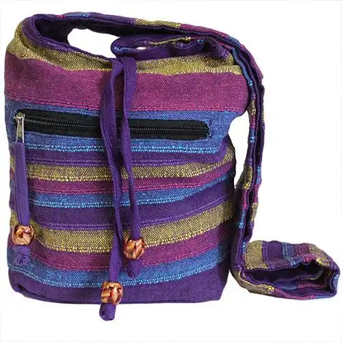 Nepal Sling Bag – Wild Flowers | www.artisangoods.co.uk 2 Nepal Sling Bag – Wild Flowers | www.artisangoods.co.uk 1