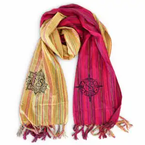 Nomad Sari - Travel Blessing Scarf - 170x50cm - Kathmandu Farewell