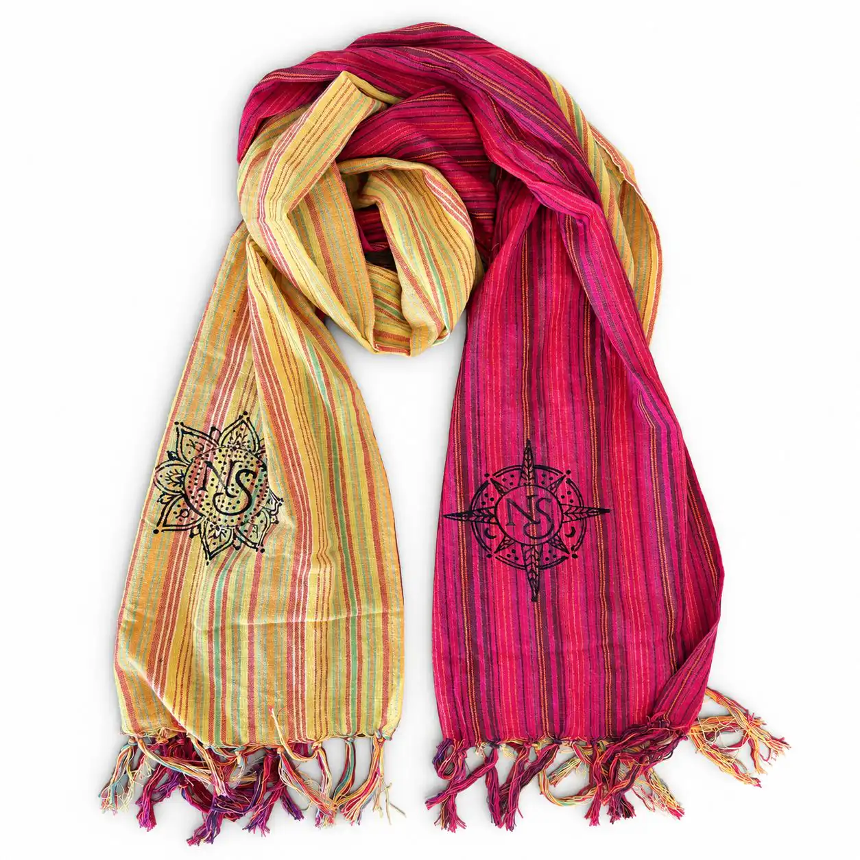Nomad Sari - Travel Blessing Scarf - 170x50cm - Kathmandu Farewell