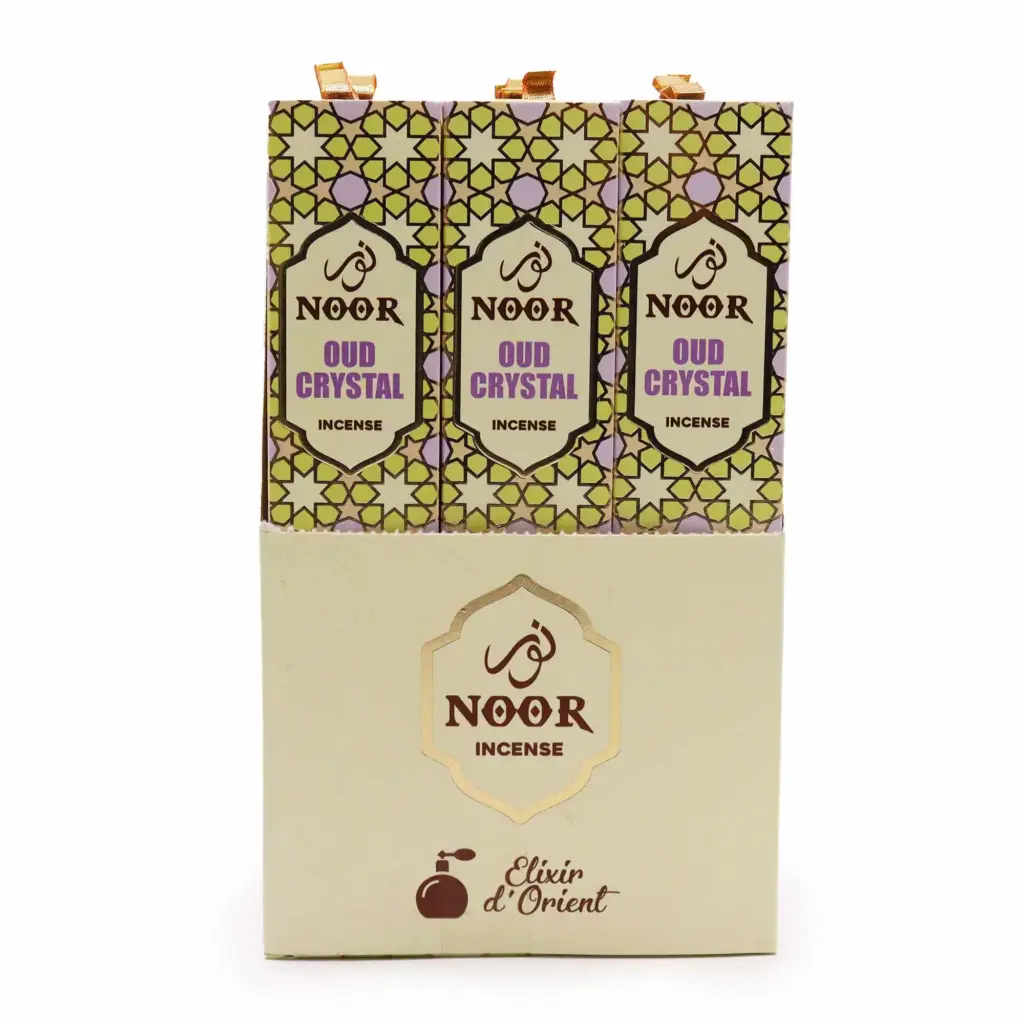 Noor Oud Incense – Crystal | www.artisangoods.co.uk Noor Oud Incense – Crystal | www.artisangoods.co.uk