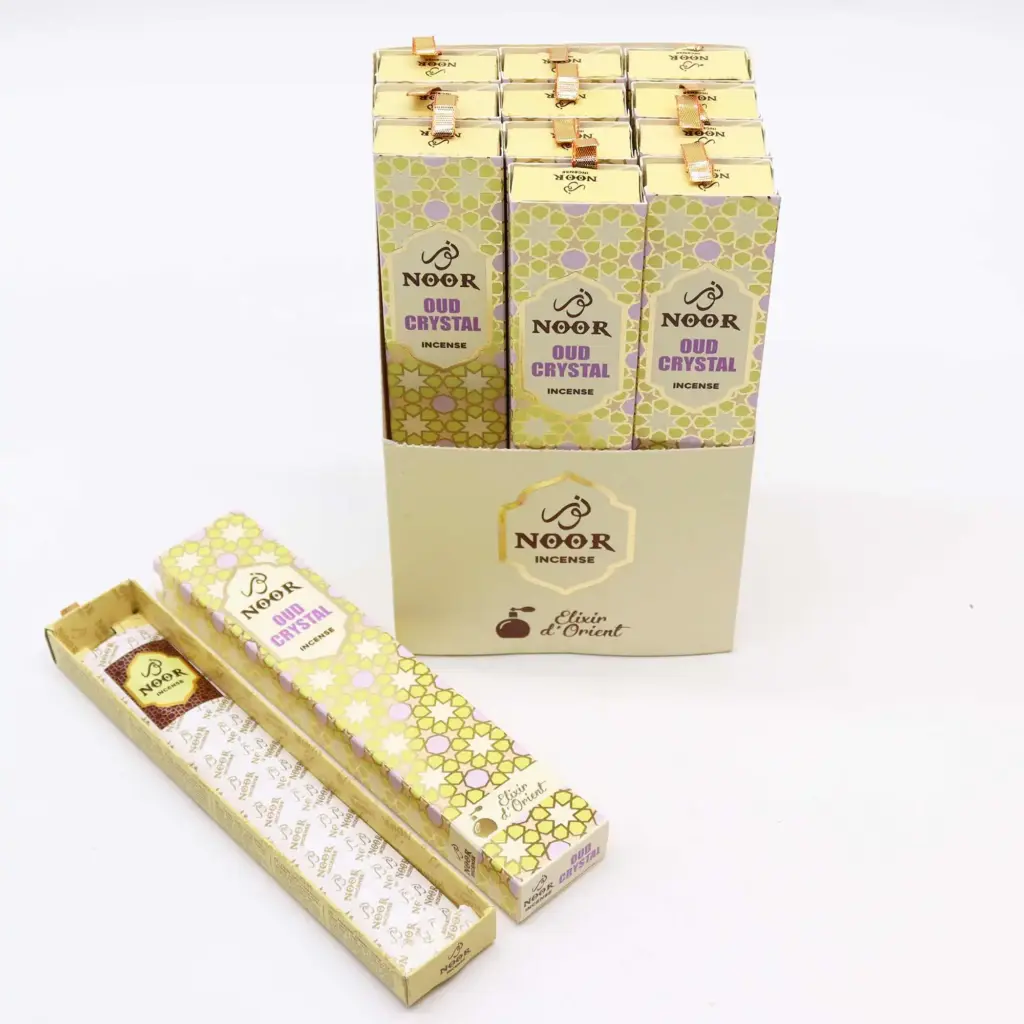 Noor Oud Incense – Crystal | www.artisangoods.co.uk 3 Noor Oud Incense – Crystal | www.artisangoods.co.uk 3