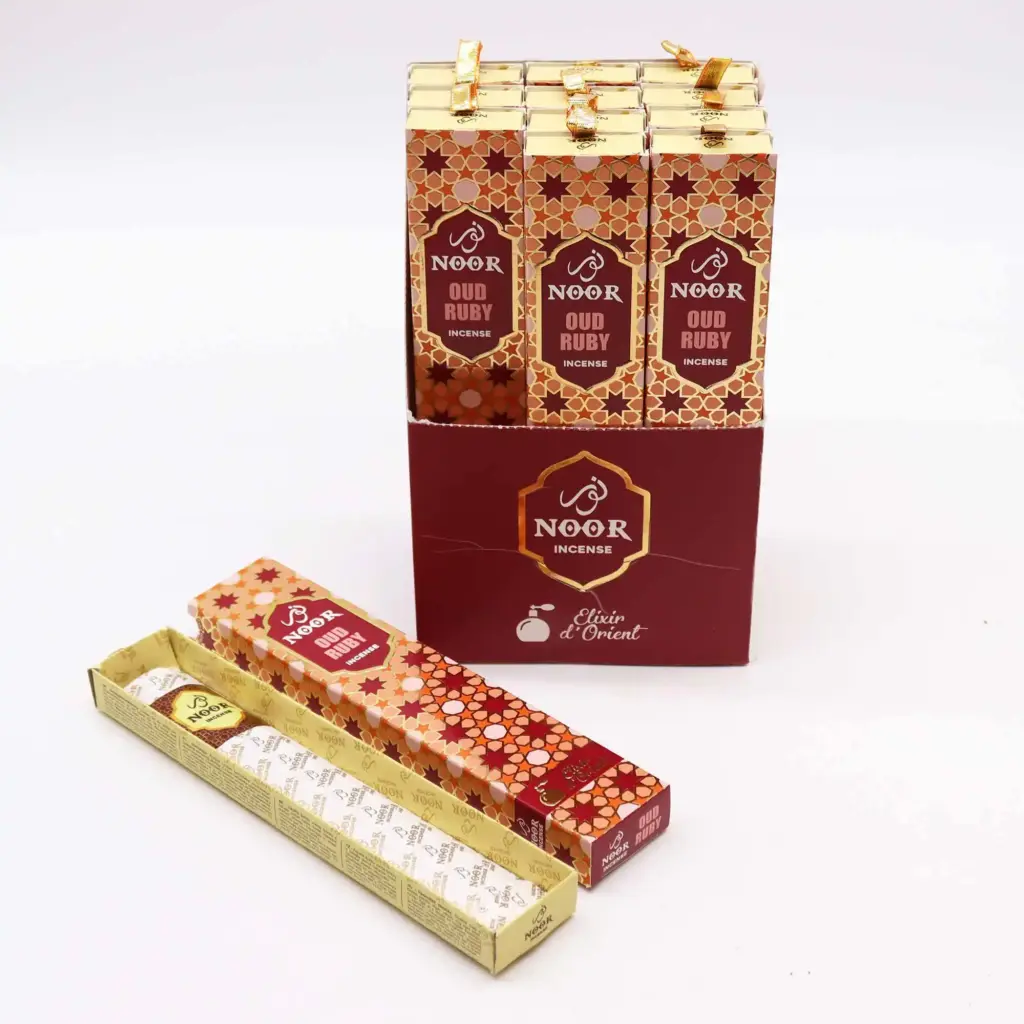 Noor Oud Incense – Ruby | www.artisangoods.co.uk 3 Noor Oud Incense – Ruby | www.artisangoods.co.uk 3