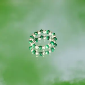 Nymph Spirit Gemstone Ring Set - Forest Spirit